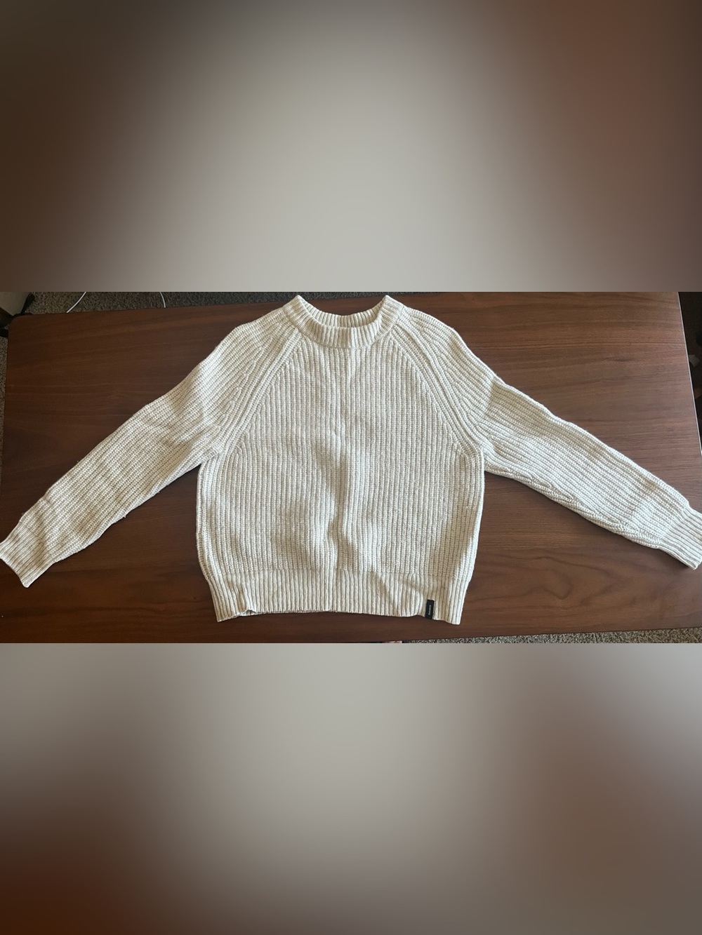 Finisterre Mora Crewneck Fisherman Sweater: merino wool, jumper, knit, warm